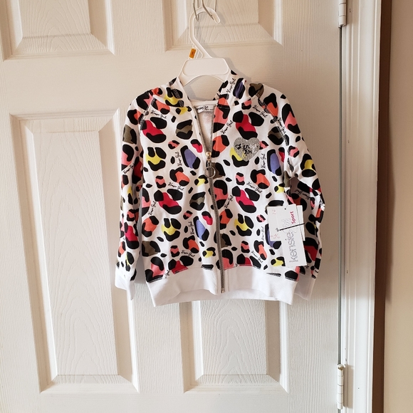 Kensie Girl Hooded Zipup Jacket - Picture 1 of 3